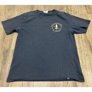 Breckenridge Colorado T-Shirt Men's Small Blue Short Sleeve Tree Nature
